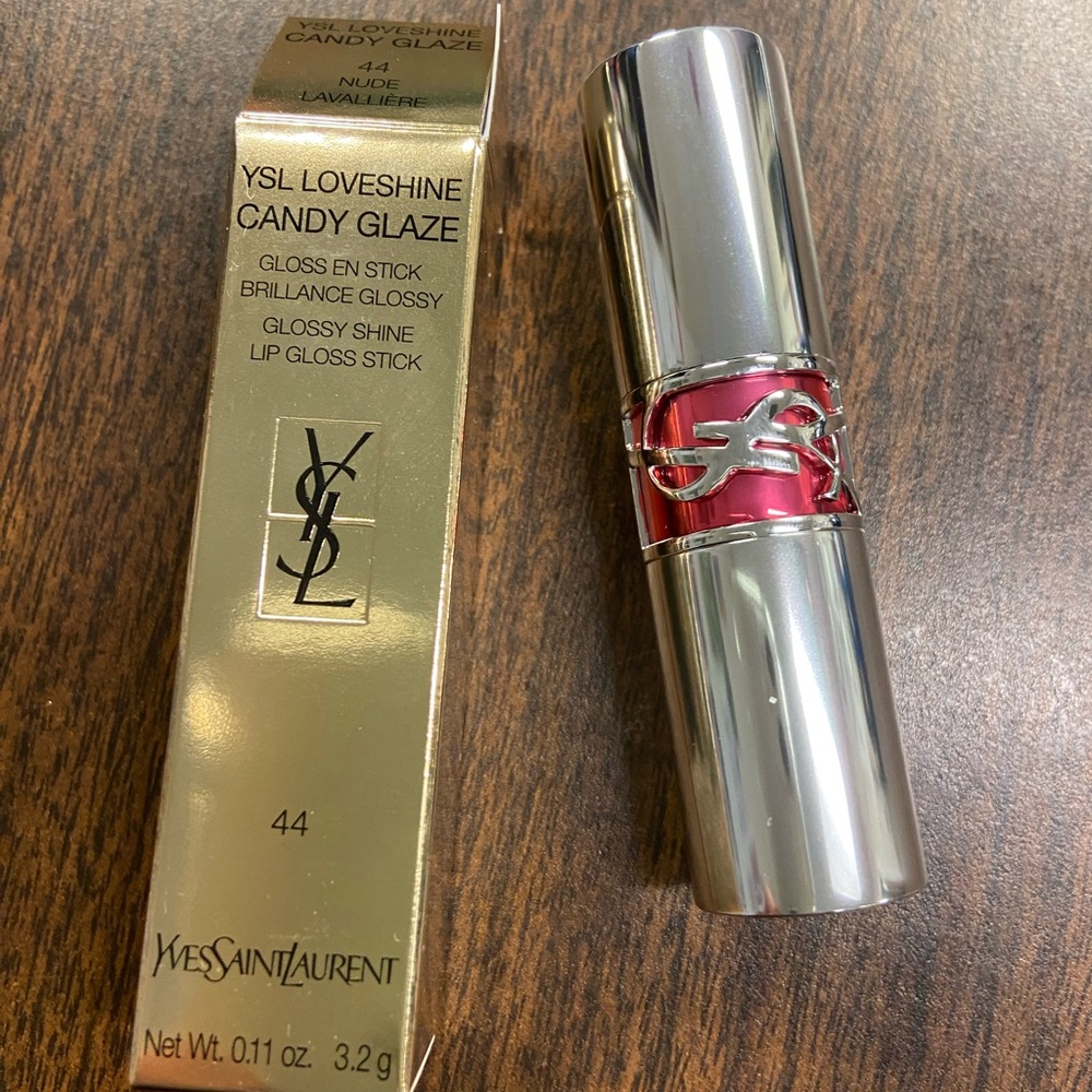Yves Saint Laurent LoveShine Candy Glaze Lip Gloss - Nude (Gold Packaging)